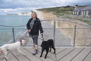 Asia Marszalec w Birling Gap